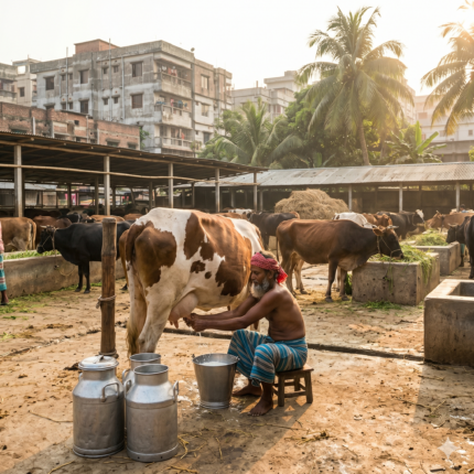 Shahjalal Pure Farm-Fresh Cow Milk